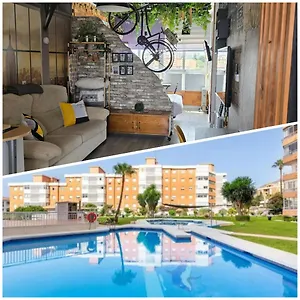 Apartamento Saltillo Alto Gray Studio. Vistas Al Mar Y Piscina, Torremolinos